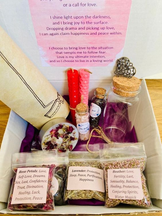 DIY gift box to promote healthy sleep with a personalized note.