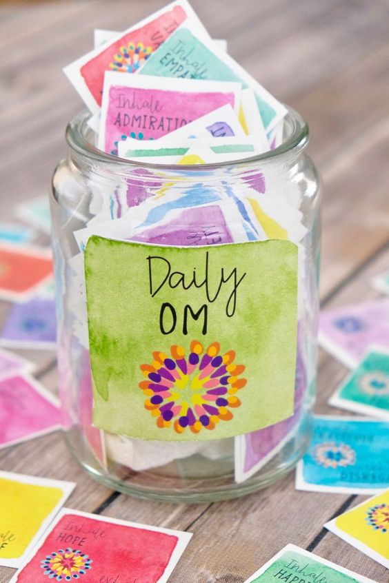 Daily gratitude cards with positive affirmations for an instant boost of encouragement.