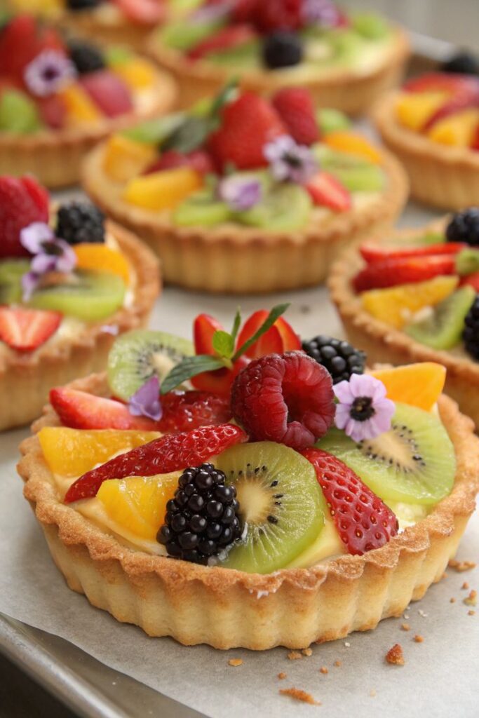 Refreshing Fruit Pie Cakes