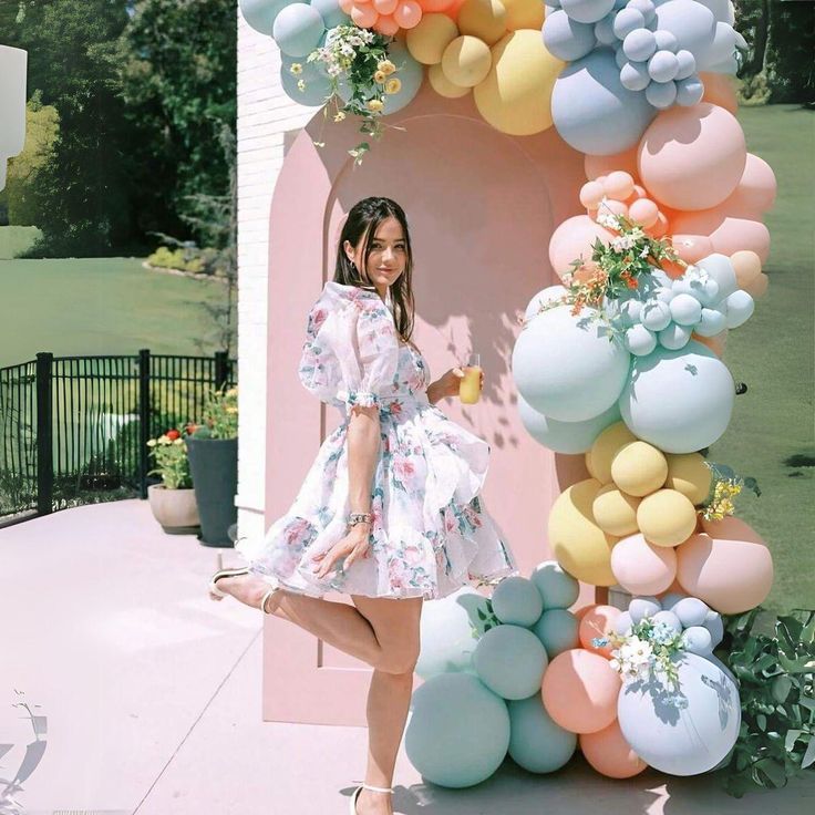 Pastel Balloon Garland