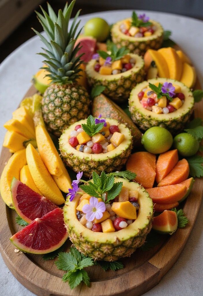 Tropical Fruit Platters