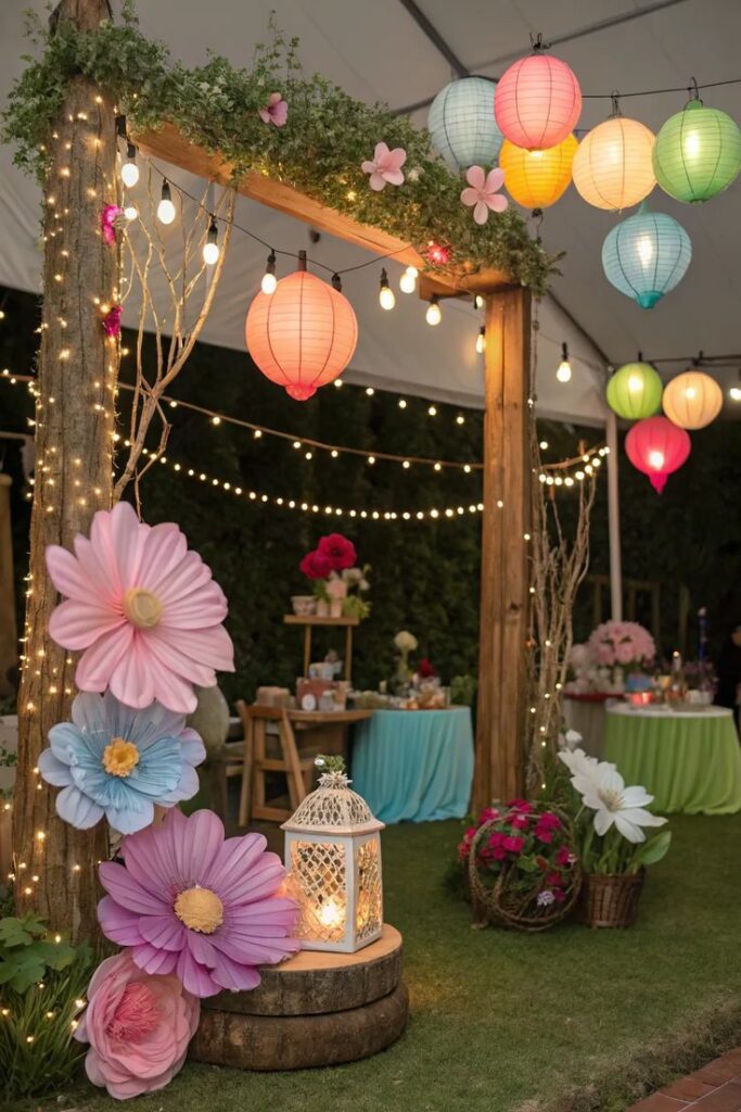 Garden Glam Elegant Birthday Theme