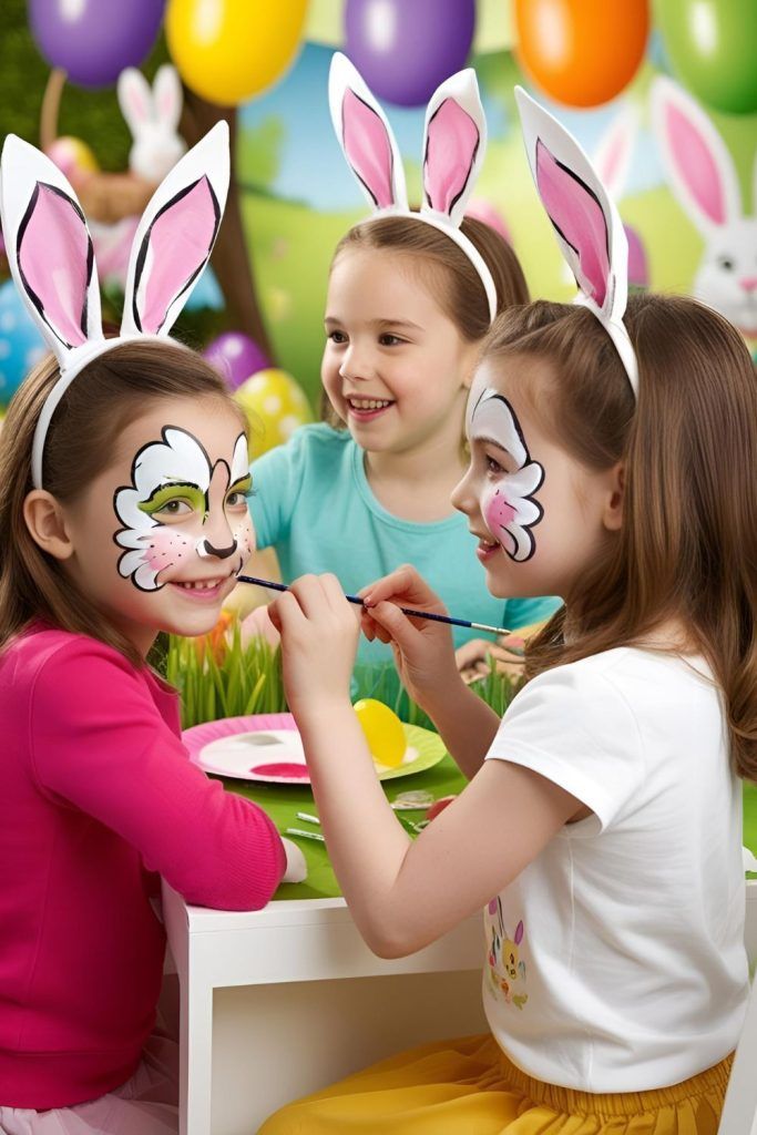 Butterfly Face Painting