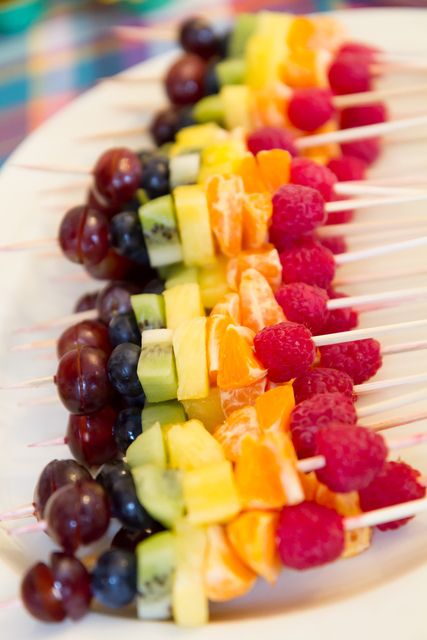 Fresh Fruit Skewer Board