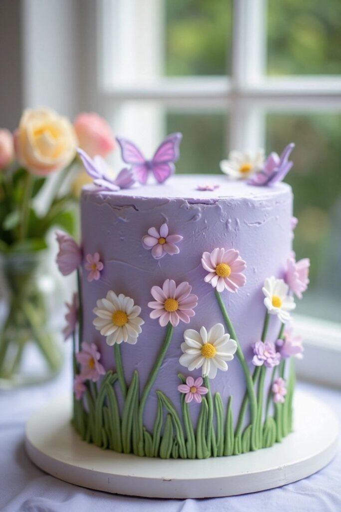 Lavender Layer Cake