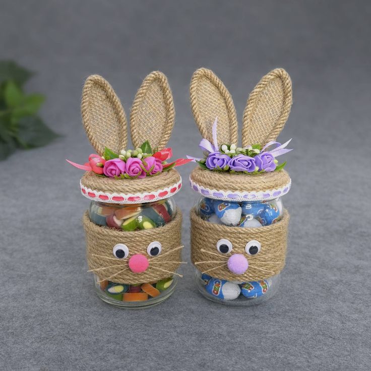 DIY Candies And Chocolate Jar