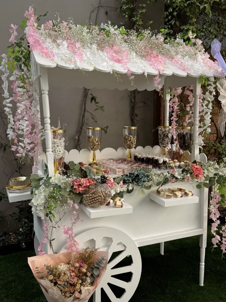 Dessert Cart or Sweet Table