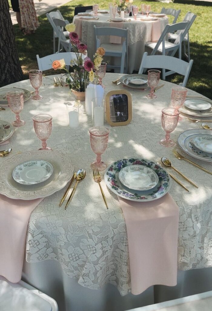 Vintage Tableware and Napkins
