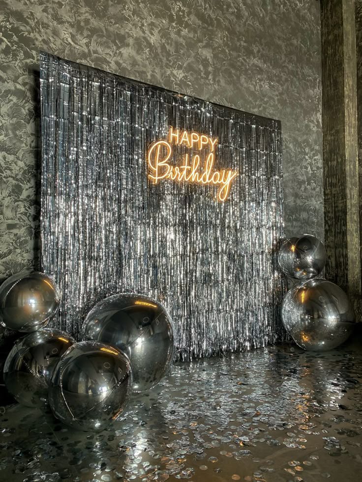 Glitter & Glam Elegant Birthday Theme