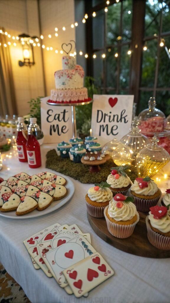 Wonderland Dessert Table Spread