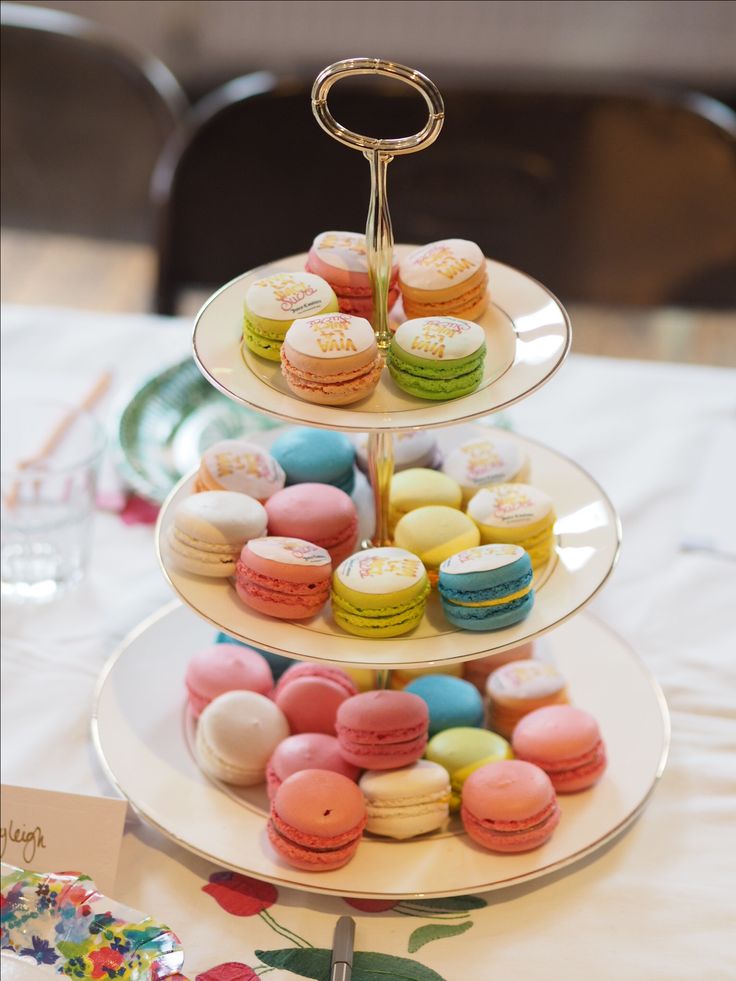 Pastel Macaron Tower
