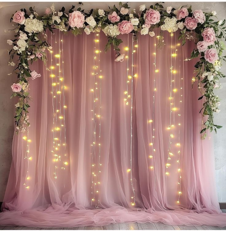 Fairy Light Backdrop