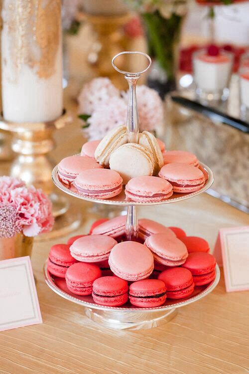 Pink Macaron Tower