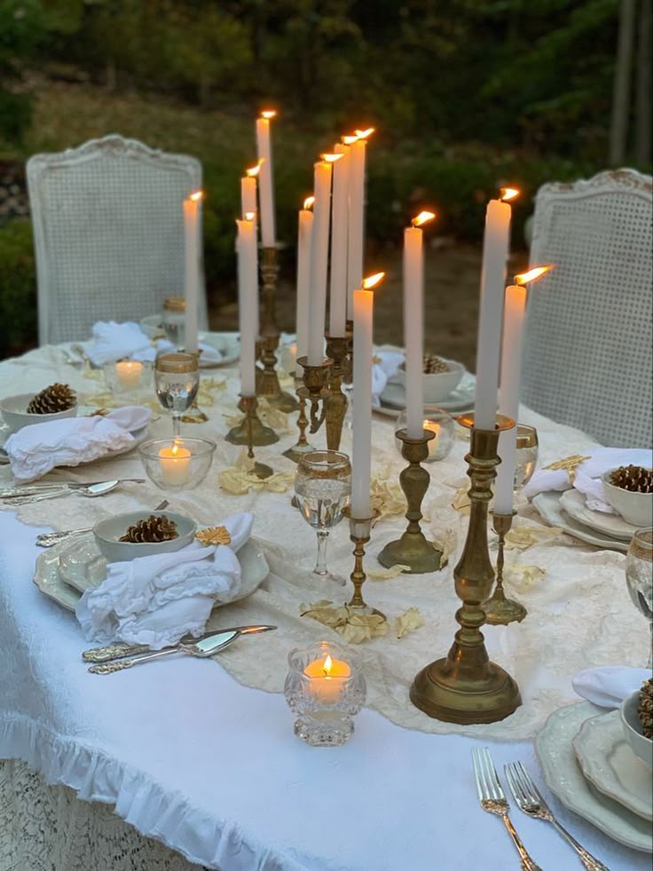 Candlelit Tea Tables
